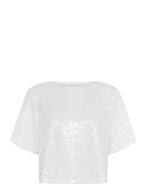 Kamiranda Sequin Blouse Kaffe White