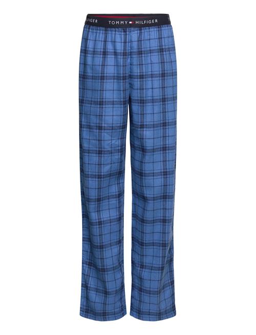 Flannel Pants Blue Plaid Tommy Hilfiger Blue