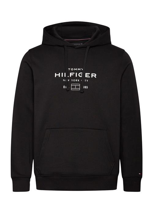 Oval Graphic Hoodie Tommy Hilfiger Black