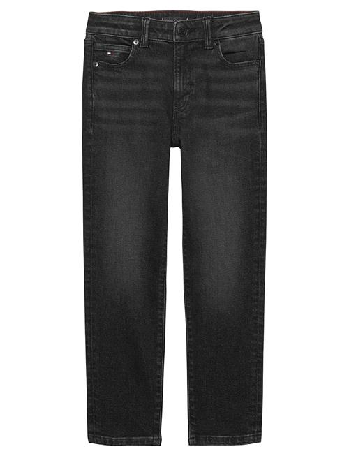 Modern Straight Washed Blk Denim Tommy Hilfiger Black