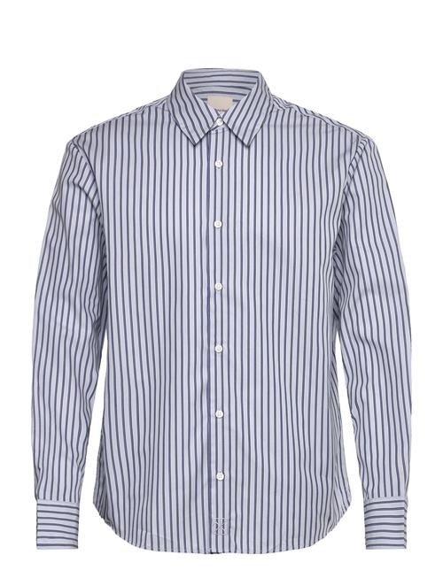 Ls Thin Dbl Stripe Cotton Easy S Calvin Klein White