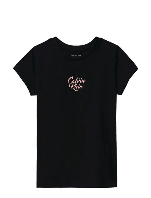 Script Logo Graphic Ss T-Shirt Calvin Klein Black