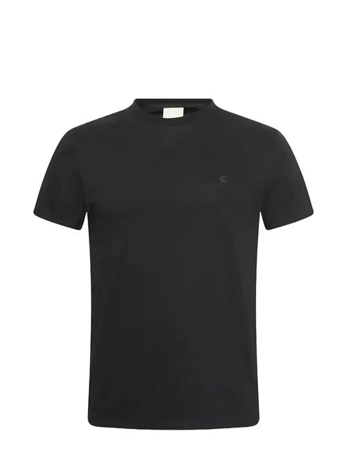 Ss Slim Stretch Cotton Crewnk Te Calvin Klein Black
