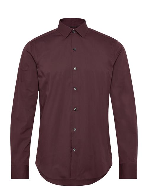 Slim Essentials Poplin Str Sld Calvin Klein Burgundy