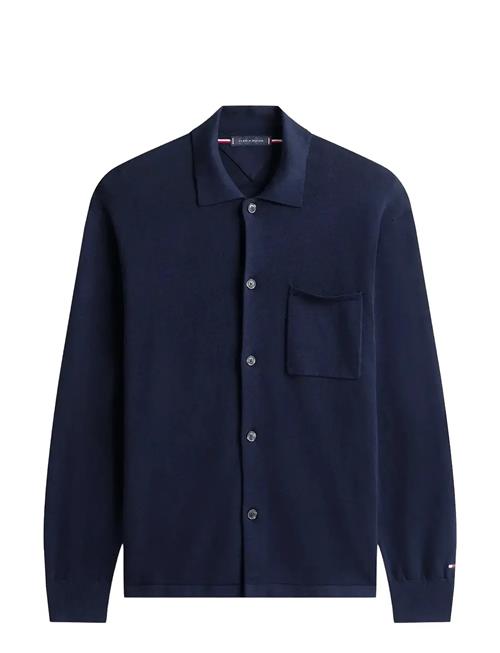 Essential Cotton Ls Over Shirt Tommy Hilfiger Navy
