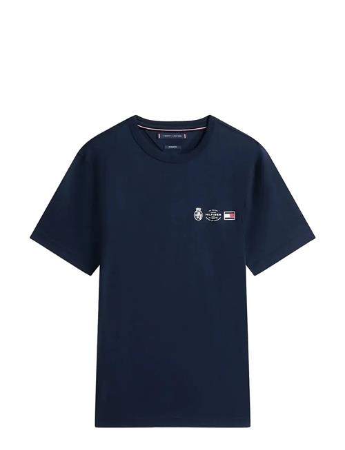 Small Crest Outline Tee Tommy Hilfiger Navy