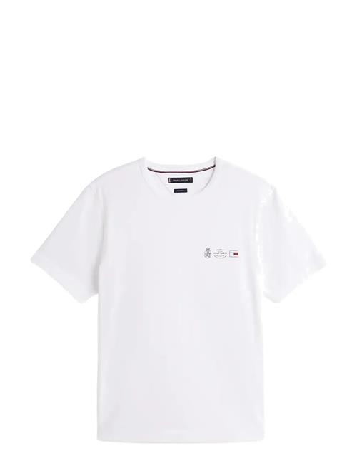 Small Crest Outline Tee Tommy Hilfiger White