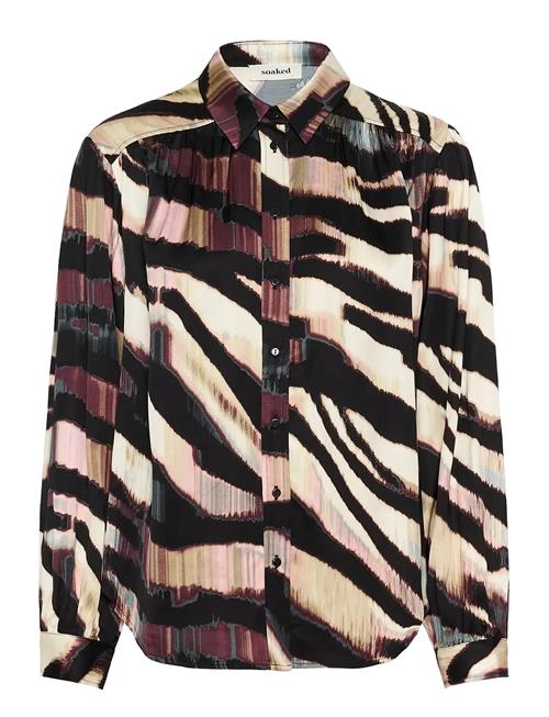 Slciela Ebba Shirt Ls Soaked In Luxury Brown