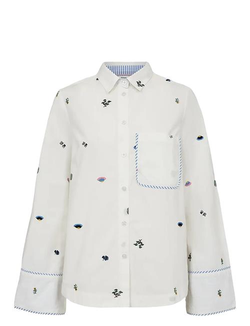 Nuchiro Boxy Shirt Nümph White