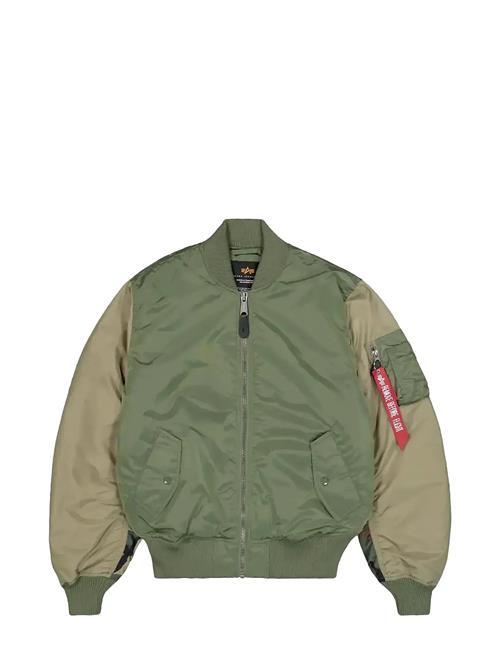 Ma-1 Camo Back Embroidery Alpha Industries Green