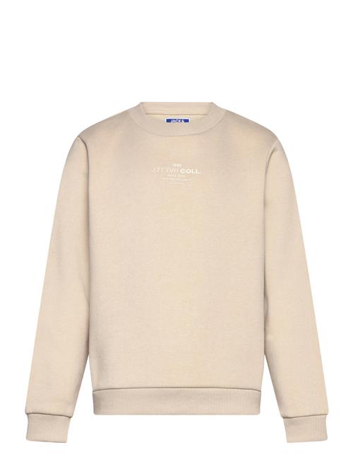 Jack & Jones Jjjin Sweat Crew Neck Mni Jack & J S Beige