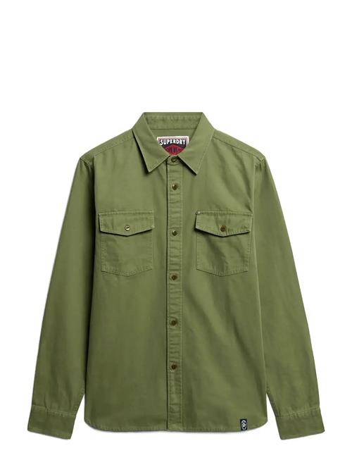 Merchant Frontier Shirt Superdry Khaki