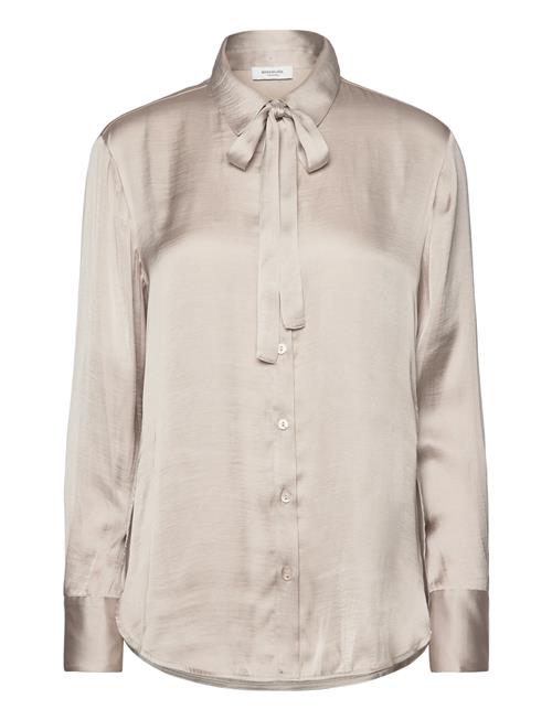 Rwmessina Ls Bow Shirt Rosemunde Cream