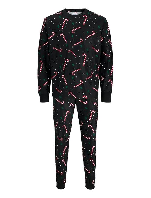 Jack & Jones Jactristan Printed Lounge Set W Jack & J S Black