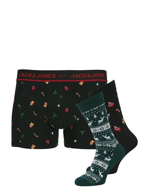 Jack & Jones Jacmistletoe Giftbox Jack & J S Black