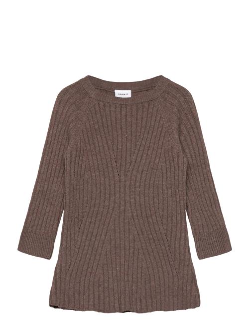 Nmfrikine Ls Knit Dress Pb Name It Brown