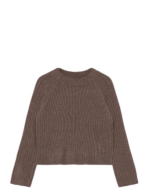 Nmfrikine Ls Short Knit Pullover Pb Name It Brown