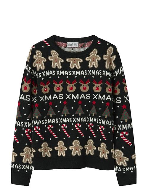 Nknrasko Ls Knit Box Name It Black