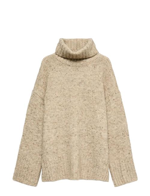 Vmingrid Ls Roll Neck Pullover Noos Vero Moda Beige
