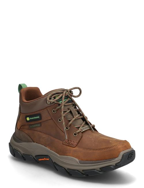 Men Respected Landin Skechers Brown
