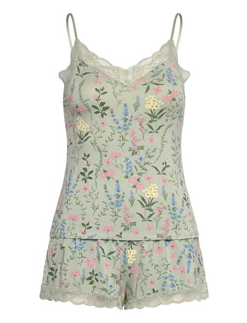 Cami Short Pyjama Set Hunkemöller Green