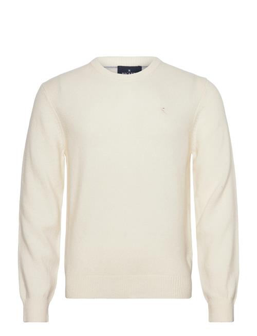 Lambswool Crew Hackett London Cream
