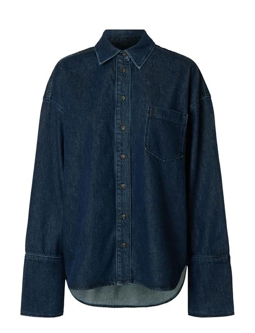 Slfover D Mella-Bora Denim Shirt Selected Blue