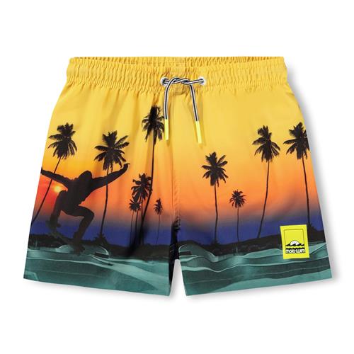 Molo Niko Board Shorts Sunset Skate  Sunset Skate 110/116 cm  Orange.  110/116 cm  mand