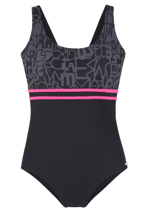 VENICE BEACH Formgivende badedragt  mørkegrå