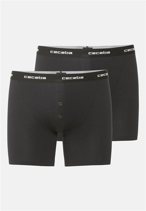 CECEBA Boksershorts  sort / hvid