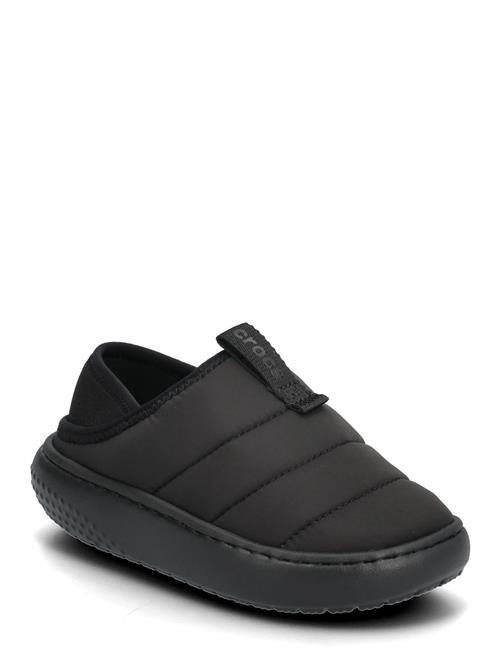 Classic Puff Moc K Crocs Black