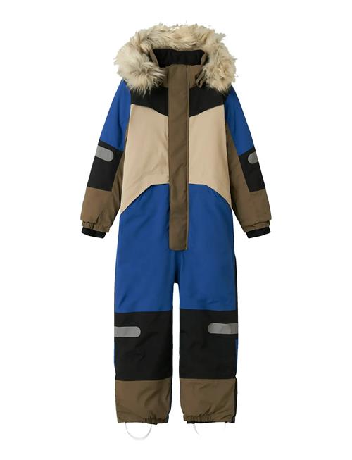 Nmnstorm12 Ski Suit Block Fo Name It Brown