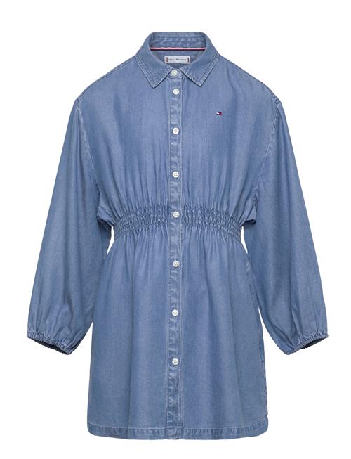 Chambray Shirt Dress Ls Tommy Hilfiger Blue
