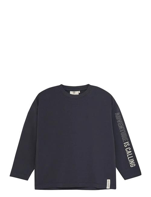 T-Shirt Ls Over En Fant Navy