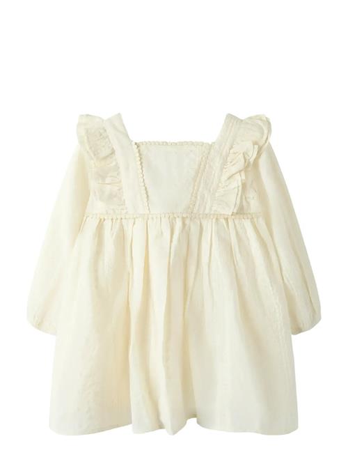 Nmfroso Ls Dress Lil Lil'Atelier Cream