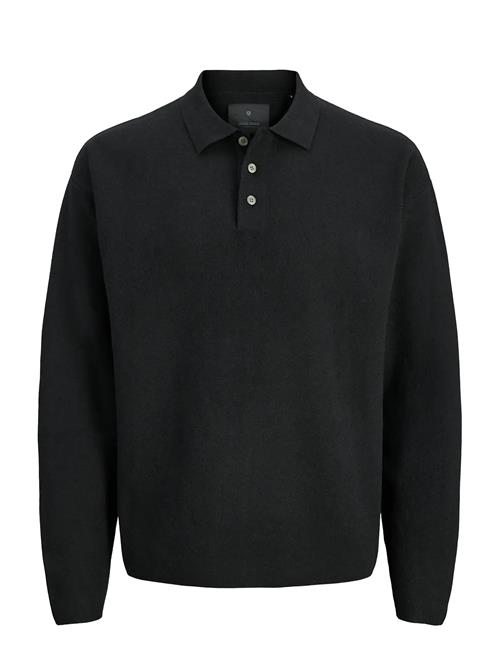 Jack & Jones Jprblabradfort Knit Polo Ln Jnr Jack & J S Black