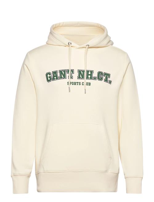 Graphic Sweat Hoodie GANT Cream
