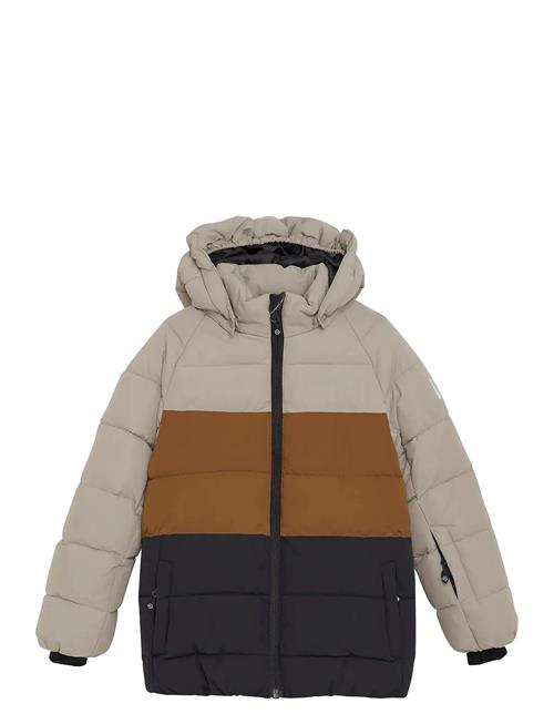 Ski Jacket -Quilt & Colorblock Color Kids Brown