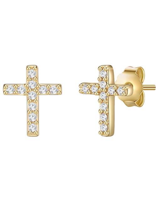 Glanzstücke München Øreringe  guld / transparent