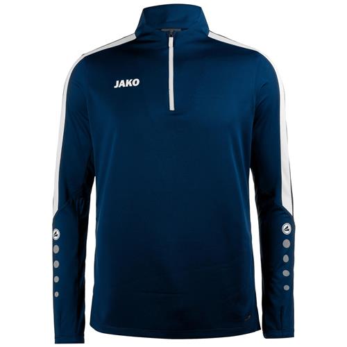 JAKO Funktionsskjorte 'Power'  navy / hvid