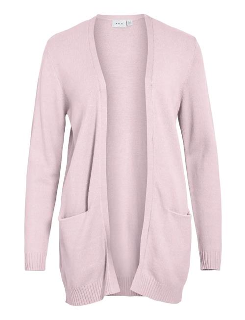 Viril Open L/S Knit Cardigan - Noos Vila Pink