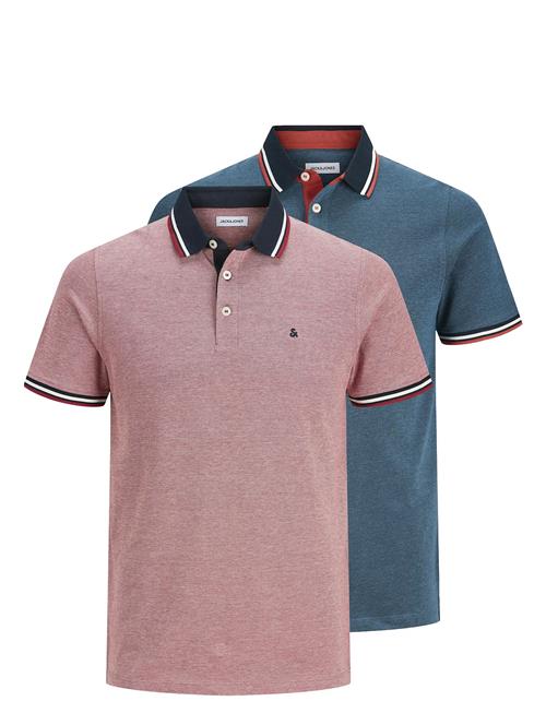 Jack & Jones Jjepaulos Polo Ss 2Pk Mp Noos Jack & J S Blue