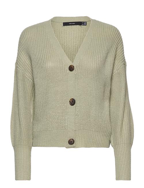 Vmlea Ls V-Neck Cuff Cardigan Noos Vero Moda Grey