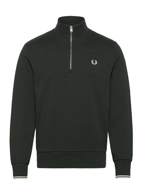 Half Zip Sweatshirt Fred Perry Green
