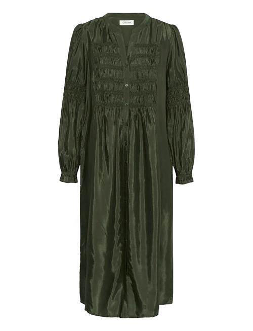 Crhenva Shirt Dress Cream Green