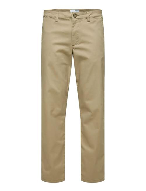 Slh196-Straight New Miles Flex Pant Selected Grey