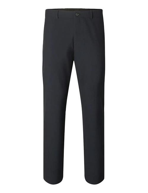 Slh175-Slim Robert Flex Pants Noos Selected Navy