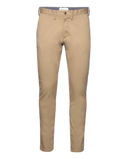 Slim Twill Chinos GANT Beige