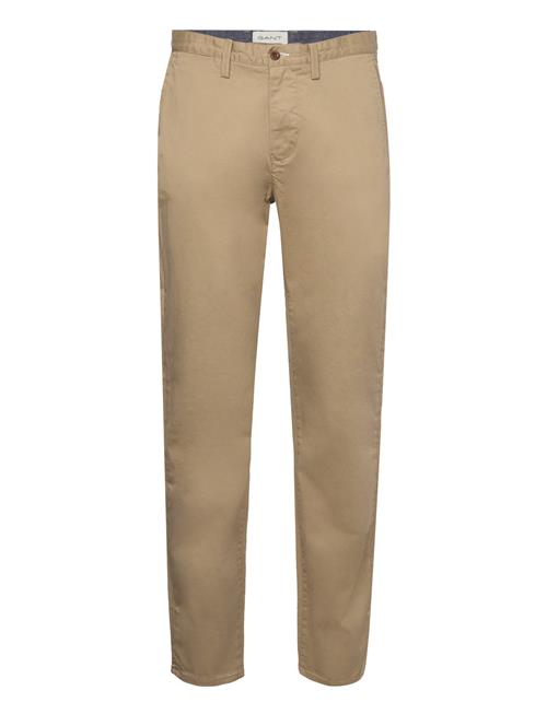 Regular Twill Chinos GANT Beige
