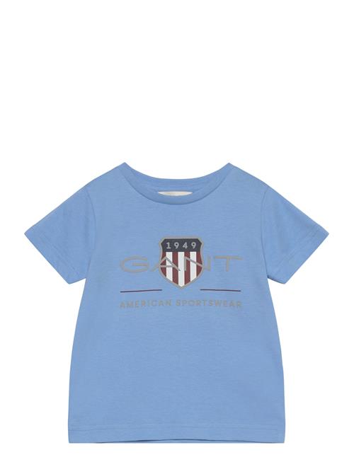 Archive Shield Ss T-Shirt GANT Blue